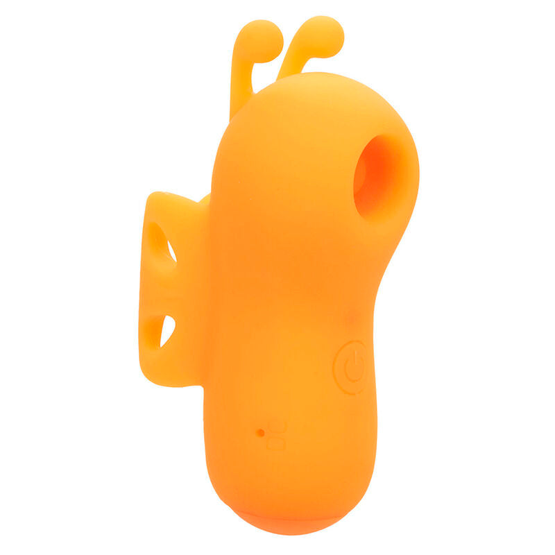 CALEXOTICS - NEON VIBES LE VIBREUR DE DOIGT BOURDONNANT 10 VIBRATIONS ORANGE