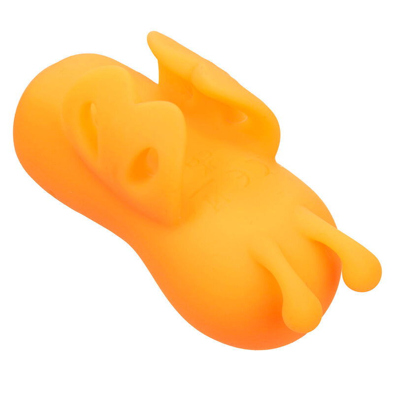 CALEXOTICS - NEON VIBES LE VIBREUR DE DOIGT BOURDONNANT 10 VIBRATIONS ORANGE