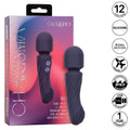 CALEXOTICS - CHARISMA ALLURE DUAL MOTOR MASSAGER 12 FUNCTIONS 17.25 CM X 4.5 CM PURPLE