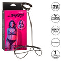 CALEXOTICS - EUPHORIA HALTER COLLAR AND CHAIN ​​STRAP PLUS SIZE