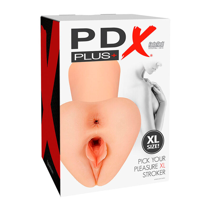 PDX PLUS - CHOISIS TON PLAISIR MASTURBATEUR RÉALISTE XL NATUREL