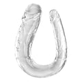 KING COCK - GODEMICHET DOUBLE DOUBLE PROBLÈME 44 CM TRANSPARENT