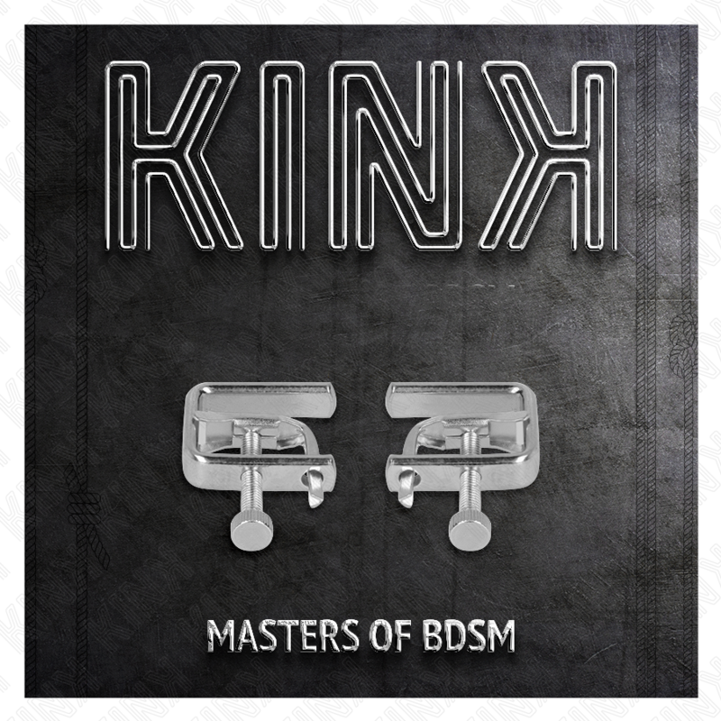KINK - PINCES À TÉTONS COMPRESSIVES AVEC ÉTAU