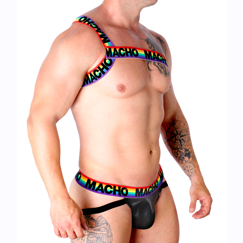 MACHO - ARNÉS ROMANO PRIDE L/XL