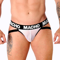 HOMME - JOCK GRILLE BLANC MX26X1 L