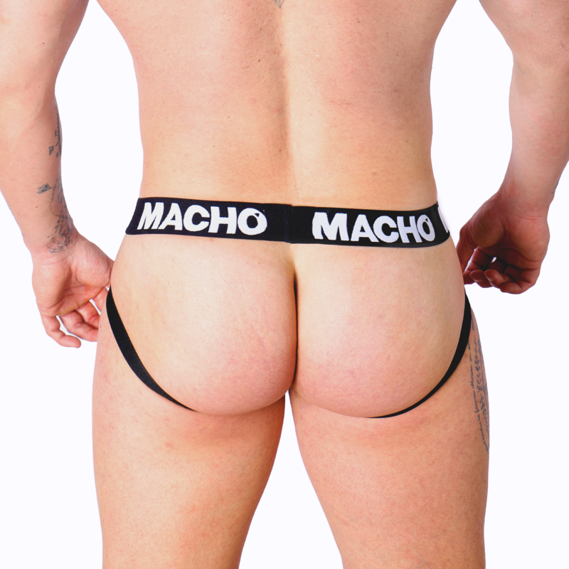 HOMME - JOCK GRILLE BLANC MX26X1 L