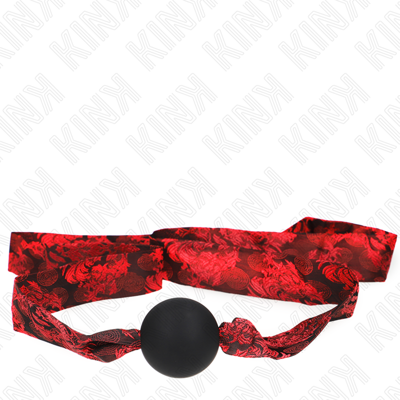 KINK - BÂILLON BOULE 4,5 CM EN SILICONE SCANDAL MODÈLE 2 146 x 4 CM