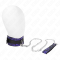 KINK - 105 CM SHORT VELVET LACE NECKLACE WITH NYLON TRIM 44 X 5.5 CM