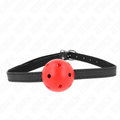 KINK - BAILLON SPHÉRIQUE RESPIRANT 4,5 CM SIMPLICITY ROUGE 62 x 1,5 CM