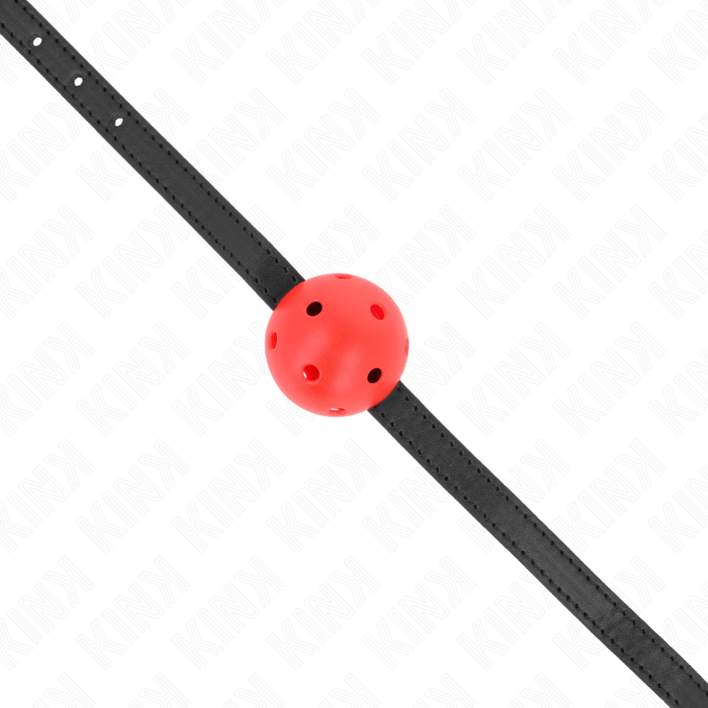 KINK - BAILLON SPHÉRIQUE RESPIRANT 4,5 CM SIMPLICITY ROUGE 62 x 1,5 CM