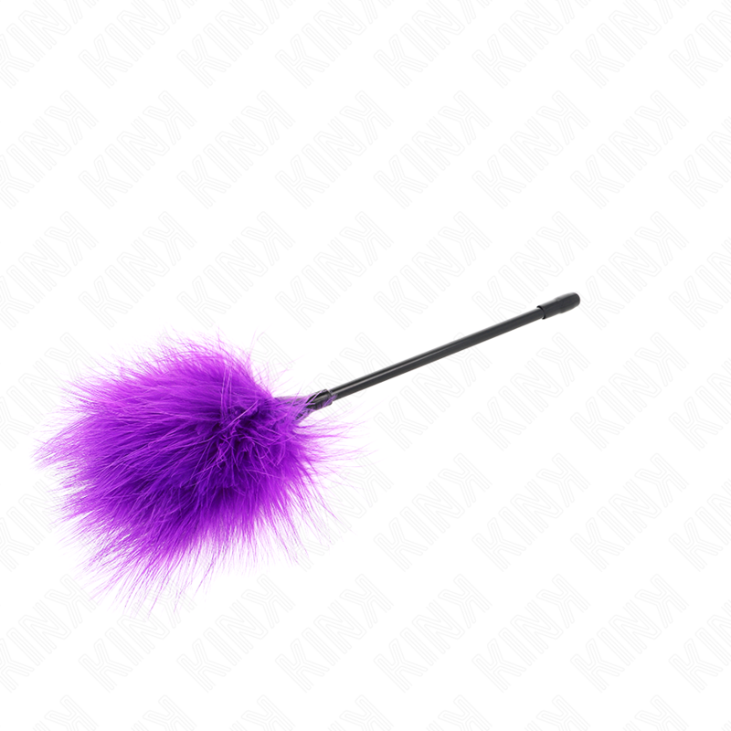 KINK - PLUMES À CHATOUILLES VIOLET UTILISÉ POUR LE KIT BONDAGE 27 CM