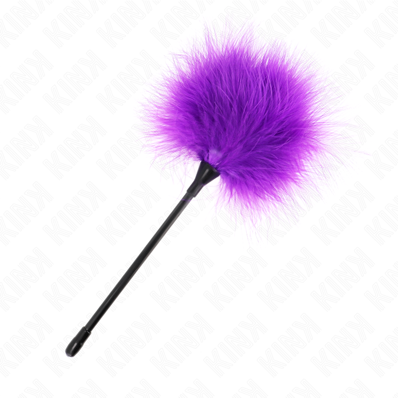 KINK - PLUMES À CHATOUILLES VIOLET UTILISÉ POUR LE KIT BONDAGE 27 CM