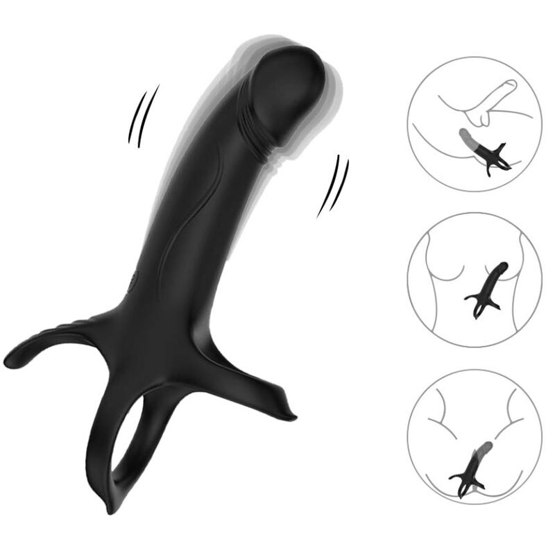 HARMONY - DILDO WITH RING & VIBRATOR