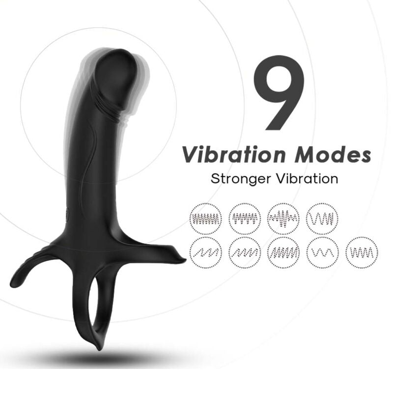 HARMONY - DILDO WITH RING & VIBRATOR