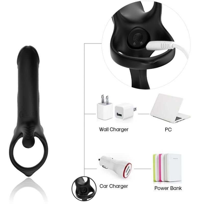 HARMONY - DILDO WITH RING & VIBRATOR