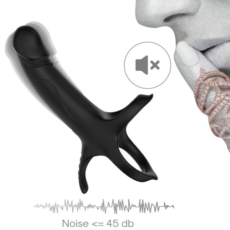 HARMONY - DILDO WITH RING & VIBRATOR