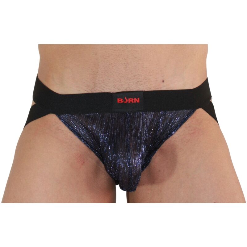BURN - 006 JOCK BRILLANTE BLEU / NOIR S