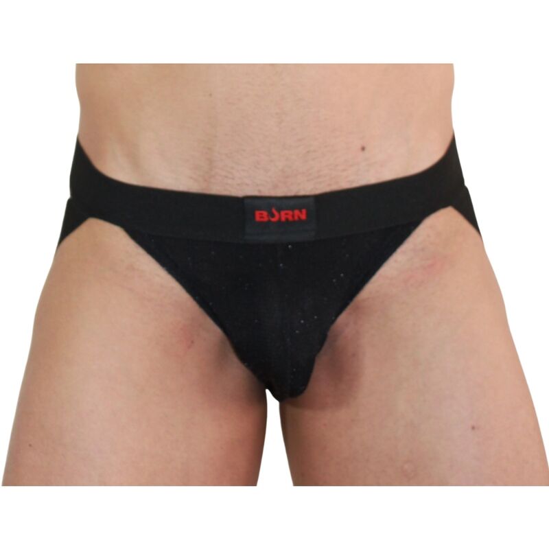 BURN - 003 JOCK BRILLANT NOIR XL