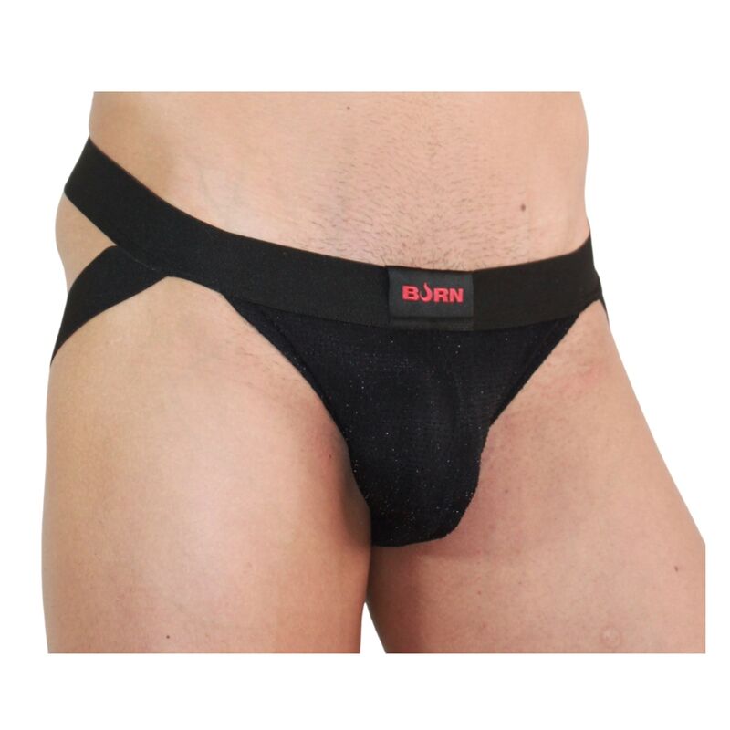 BURN - 003 JOCK BRILLANT NOIR XL