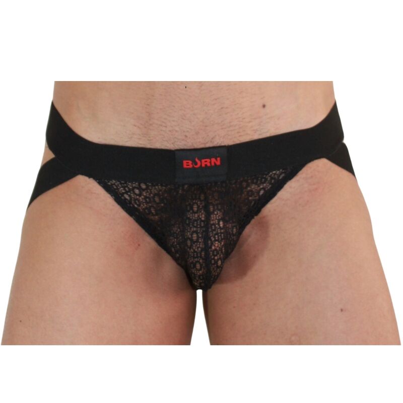 BURN - 005 JOCK BLACK LINGERIE M