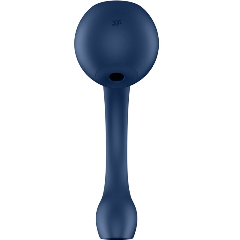 SATISFYER - PRO+ WAVE 4 G-SPOT STIMULATOR & AIR PULSE FREE APP DARK BLUE