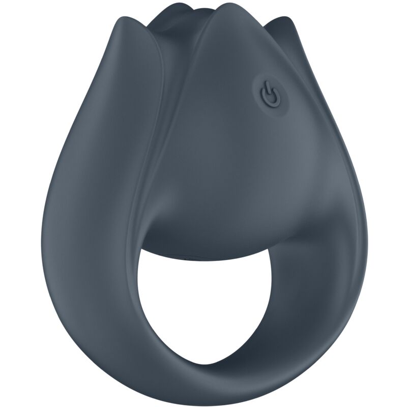 SATISFYER - PERFECT PAIR 2 VIBREUR 2 EN 1 ANNEAU PÉNIS & STIMULATEUR DE DOIGT GRIS