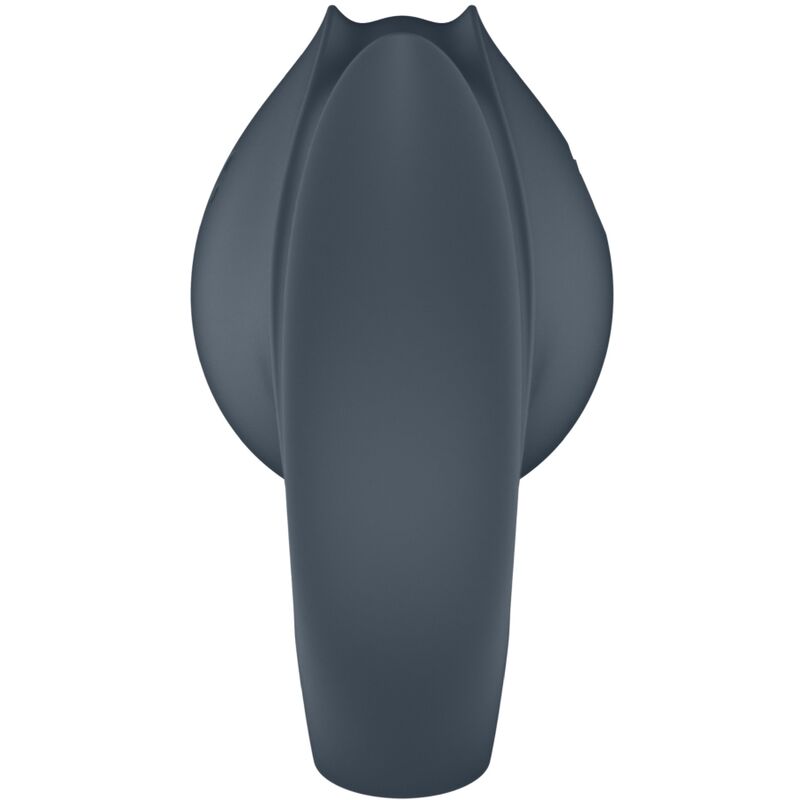 SATISFYER - PERFECT PAIR 2 VIBREUR 2 EN 1 ANNEAU PÉNIS & STIMULATEUR DE DOIGT GRIS