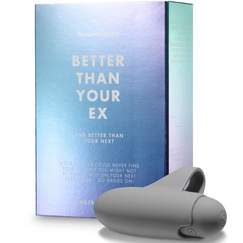 BIJOUX - BETTER THAN YOUR EX VIBROMASSEUR 10 VIBRATIONS GRIS