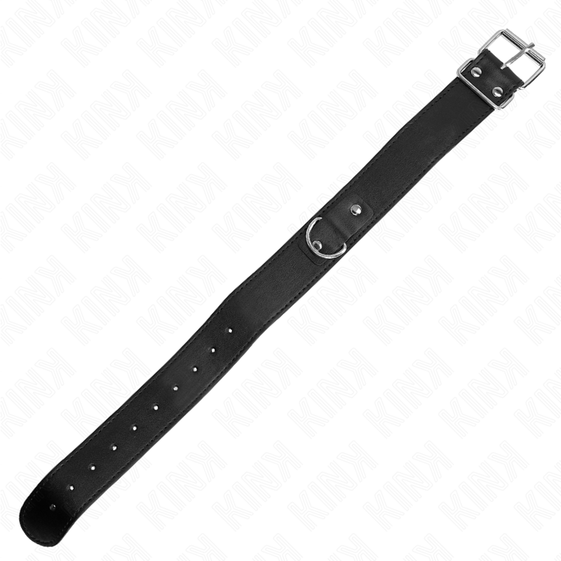 KINK - COLLAR WITH 116 CM THIN BLACK ADJUSTABLE 32-50 CM X 8 CM