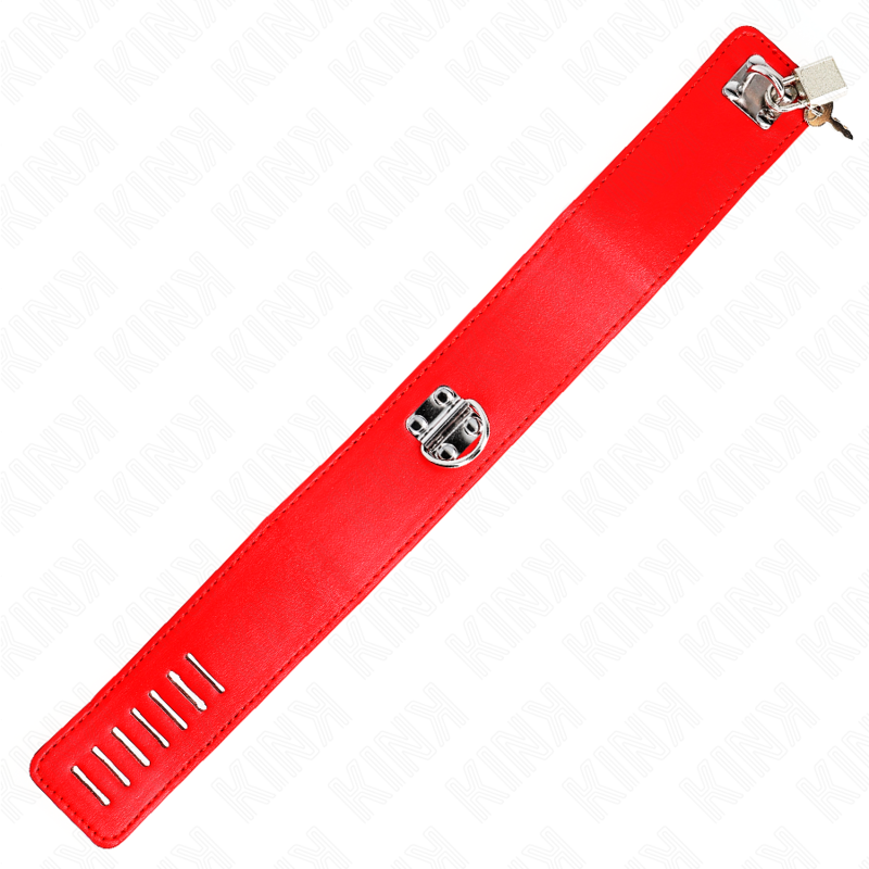 KINK - COLLAR WITH 65 CM WIDE RED ADJUSTABLE 33.5-41 CM X 5 CM