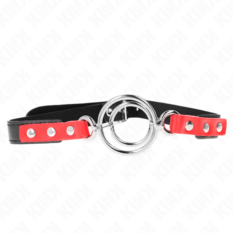 KINK - BAILLON MULTI-JOINTS TORIQUES 4 / 4.8 CM ROUGE RÉGLABLE 38 X 56 CM