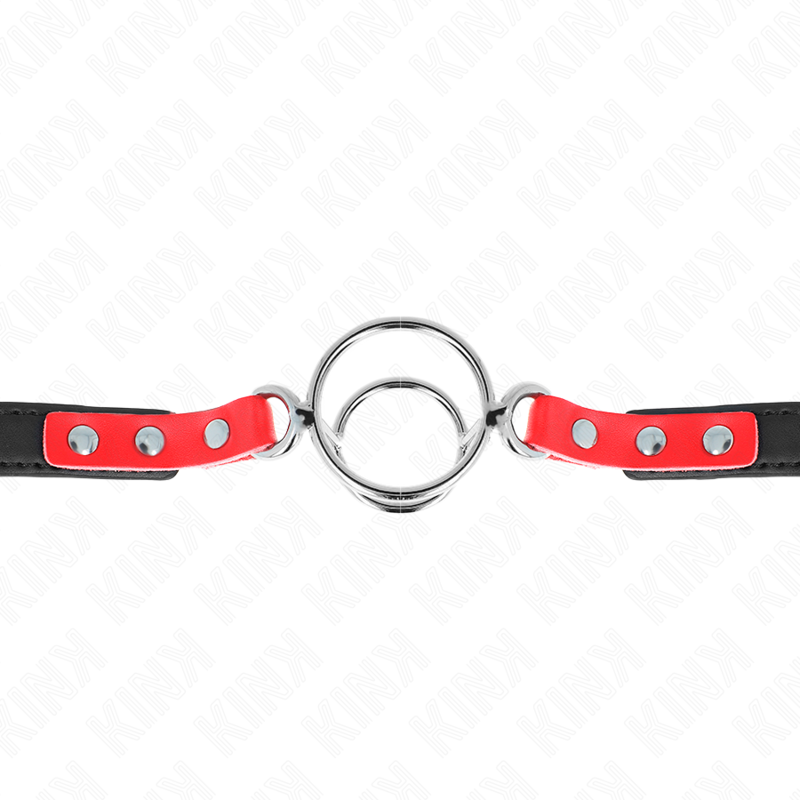KINK - BAILLON MULTI-JOINTS TORIQUES 4 / 4.8 CM ROUGE RÉGLABLE 38 X 56 CM