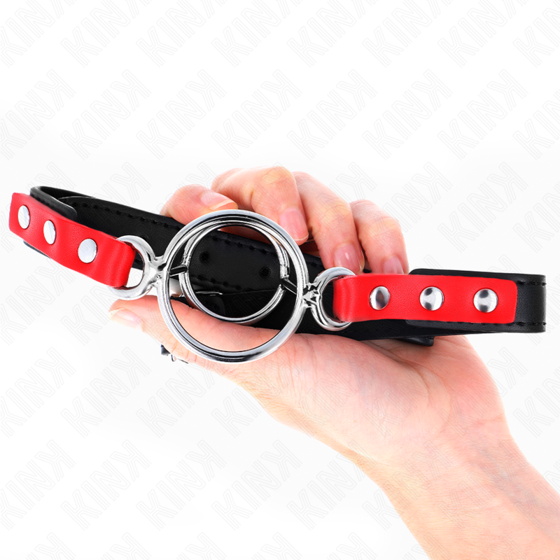 KINK - BAILLON MULTI-JOINTS TORIQUES 4 / 4.8 CM ROUGE RÉGLABLE 38 X 56 CM