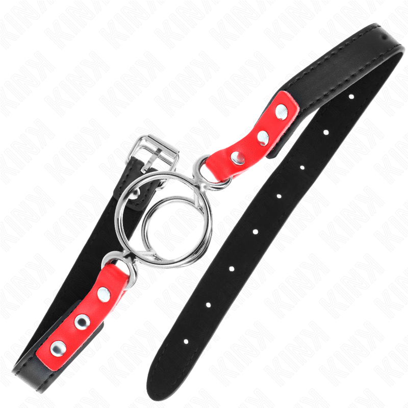 KINK - BAILLON MULTI-JOINTS TORIQUES 4 / 4.8 CM ROUGE RÉGLABLE 38 X 56 CM