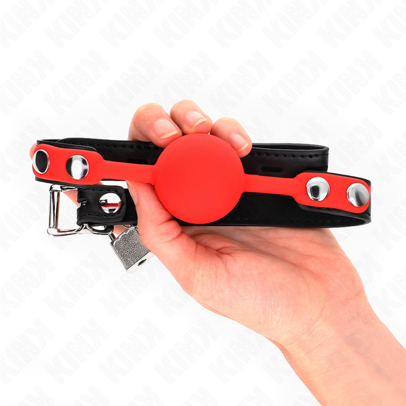KINK - 4 CM SILICONE BALL CLAMP WITH LOCK 60 x 2 CM