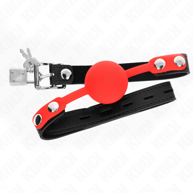 KINK - 4 CM SILICONE BALL CLAMP WITH LOCK 60 x 2 CM