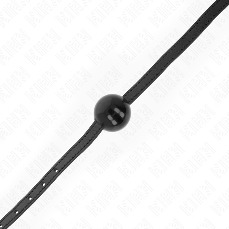 KINK - SOLID 4 CM BALL CLAMP, SIMPLE BLACK, 65 x 1.5 CM