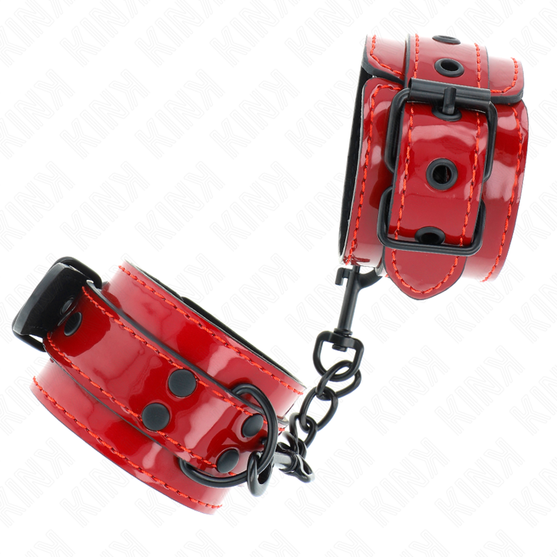 KINK - MENOTTES ROUGE FONCÉ 23 X 5 CM