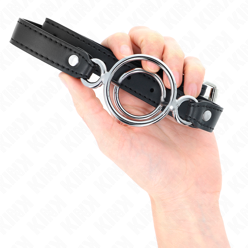 KINK - MULTI-O-RING CLAMP 5 CM BLACK 63 X 2.5 CM