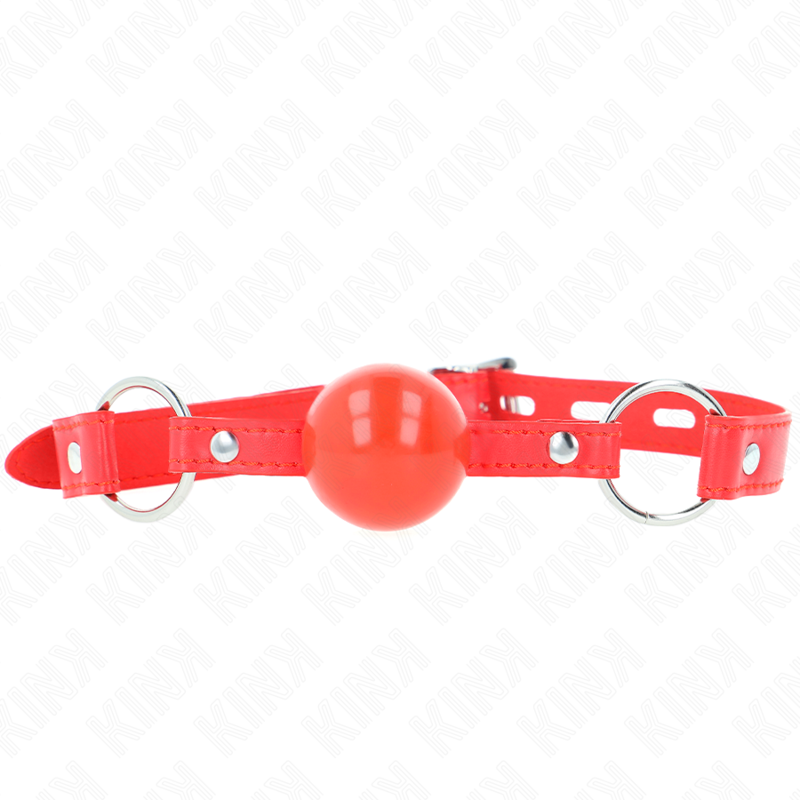 KINK - 4 CM TPE BALL CLAMP WITH RED LOCK 60 x 2 CM