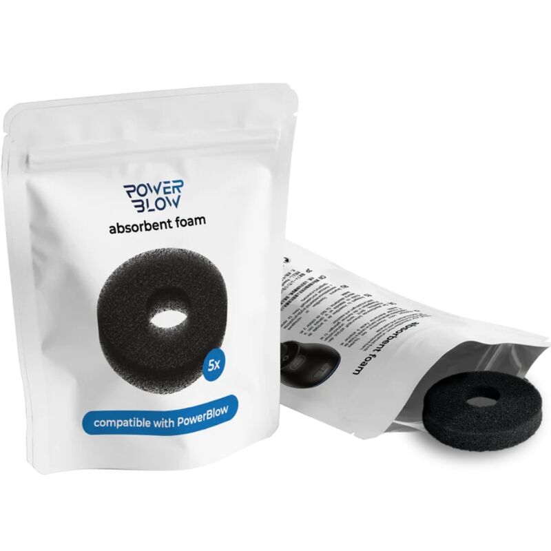 KIIROO - POWER BLOW MOUSSE ABSORBANTE DE RECHANGE 5 UNITÉS