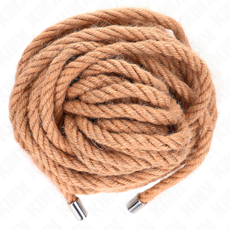 KINK - 10 METER HEMP ROPE WITH METAL HEAD