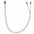KINK - FINE NIPPLE CLIPS WITH THICK CHAIN ​​30 CM