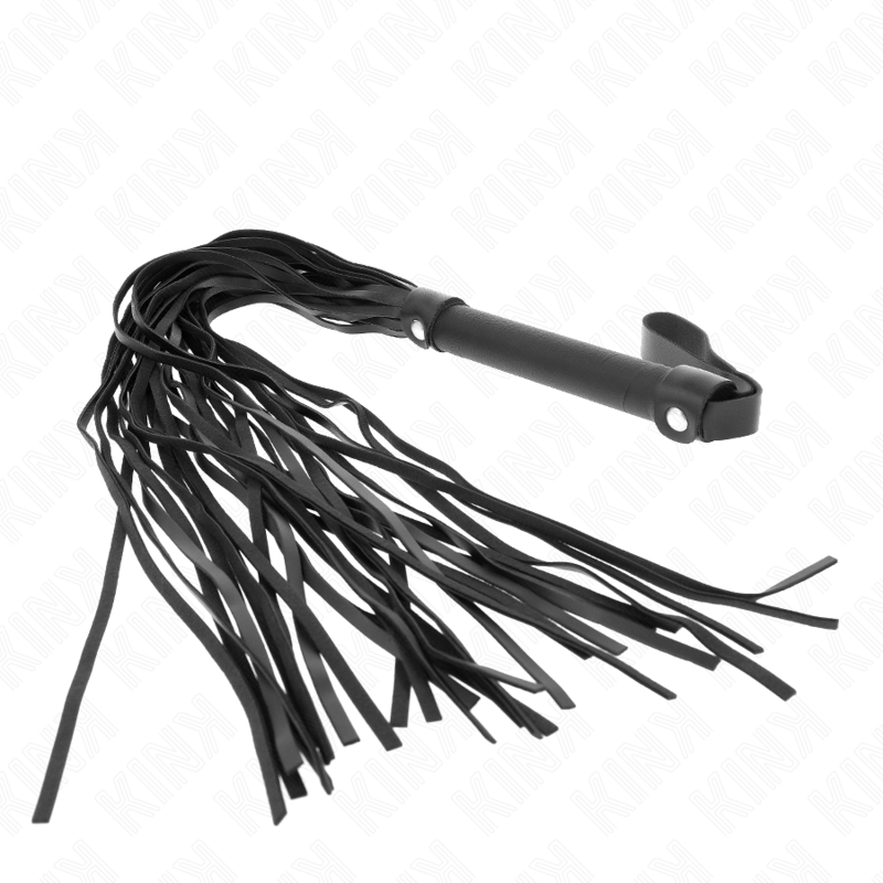 KINK - FOUET PEAU DE MOUTON IMITATION 60 CM