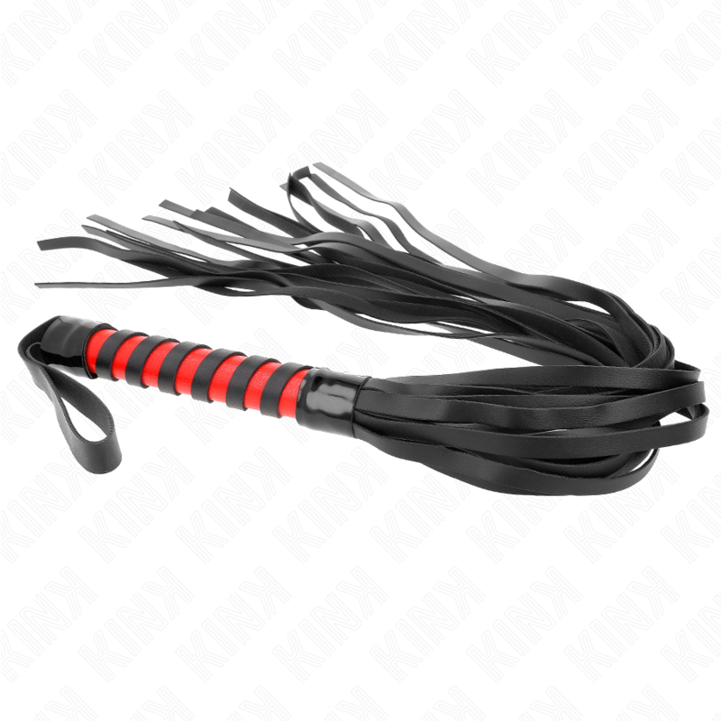 KINK - FOUET RAYÉ LONG 70 CM