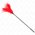 KINK - PLUMES MULTIPLES POUR CHATOUILLER ROUGE 45 CM