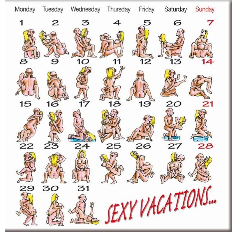 DIABLO PICANTE - IMN CALENDRIER KAMASUTRA