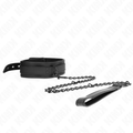KINK - COLLIER AVEC SANGLE 78 CM BONDAGE NÉOPRÈNE MODÈLE 1 RÉGLABLE 37,5 X 49,5 CM