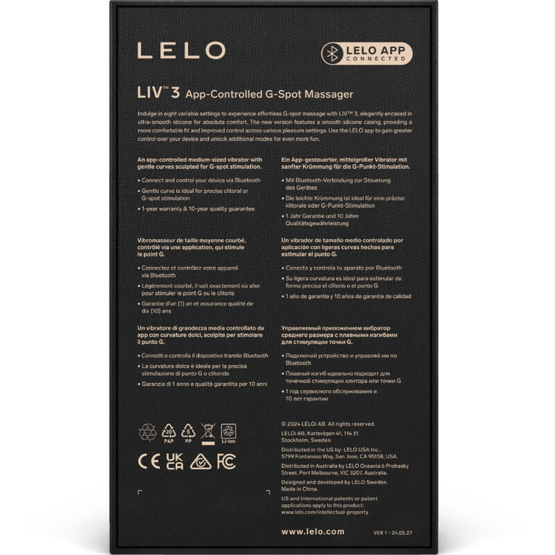 LELO - LIV™ 3 BLUE G-SPOT STIMULATOR
