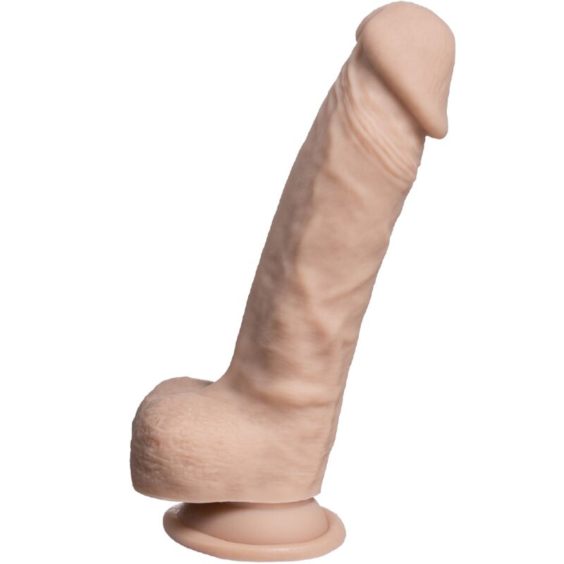 SILEXD - PÉNIS EN PEAU VÉRITABLE SUPER RÉALISTE THERMORÉACTIF 23 CM PREMIUM SILEXPAN NATUREL